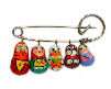 Matryoshka kilt pins Matryoshka kilt pins