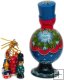 Babushka Doll "White Troika" for Christmas Tree Decoration