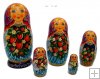 Strawberries nesting dolls 5 pc Strawberries nesting dolls 5 pc