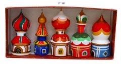 Dolls for Christmas tree "Churches"
