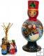Large Babushka Doll "Snow ball" for Christmas Tree Large Babushka Doll "Snow ball" for Christmas Tree