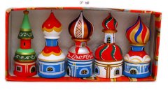 Dolls for Christmas tree "Churches"