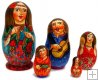 Gypsy 5 pc nesting dolls Gypsy 5 pc nesting dolls
