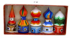 Dolls for Christmas tree "Churches"