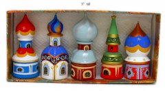 Dolls for Christmas tree "Churches"